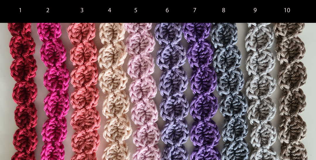 couleurs 1 à 10